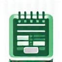 Icône d'un calendrier et d'outils de préparation.